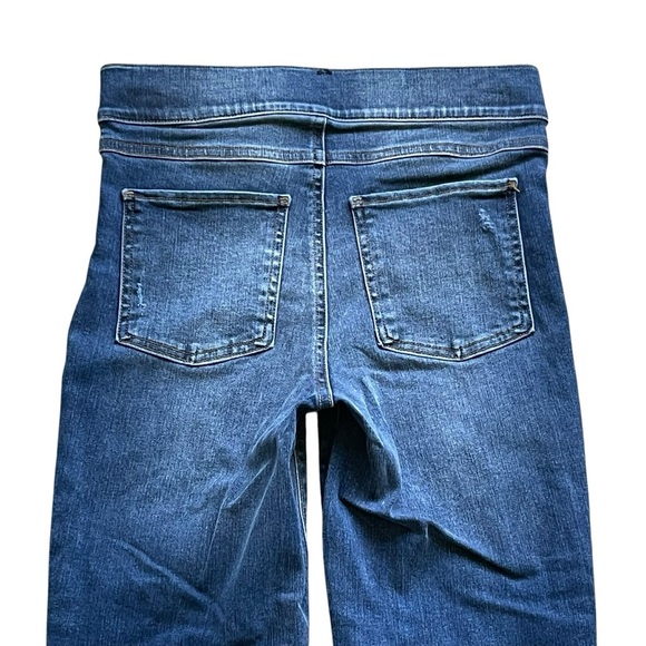 Spanx Distressed Skinny Jeans Women’s Size S Tummy Shapping Panel High Rise - Picture 6 of 9